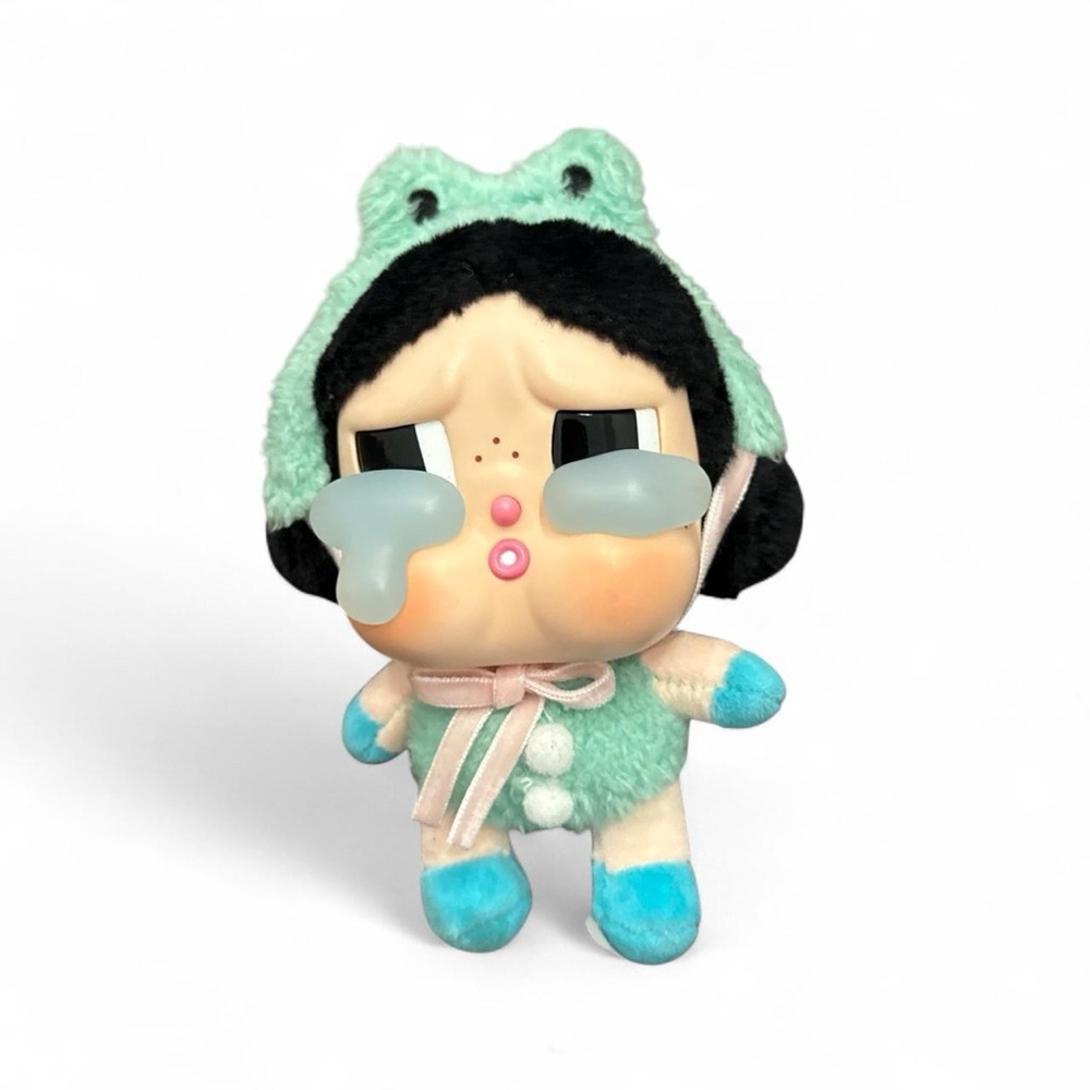 Mint Green Plush Doll Keychain